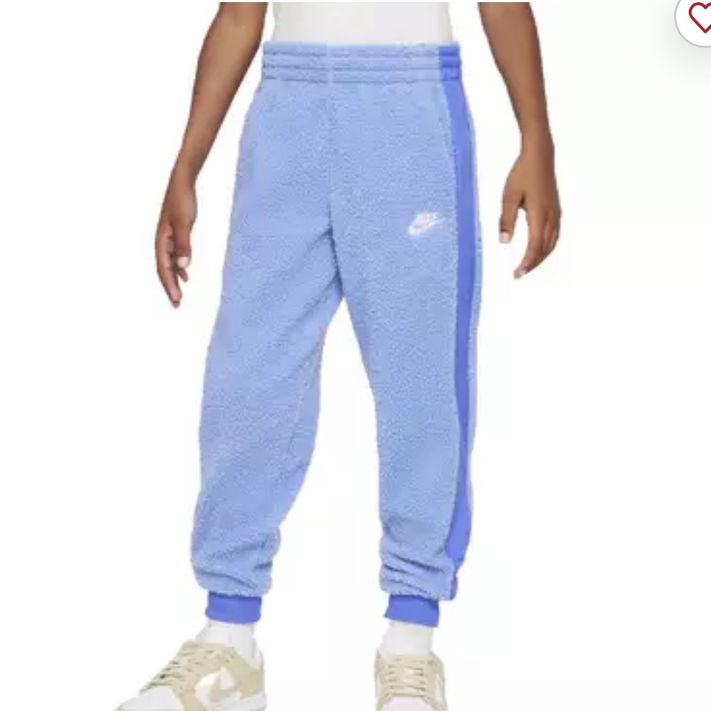 Nike Kids Blue Fleece Joggers